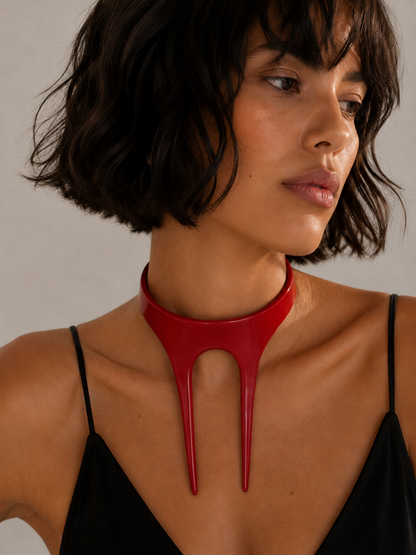 COLLAR KILLA ROJO