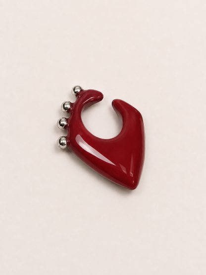 EAR CUFF SURI DOT ROJO